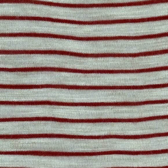 Madewell Long Sleeve Scoop Neck Striped Long Sleeve Tee Like New! - Picture 4 of 5